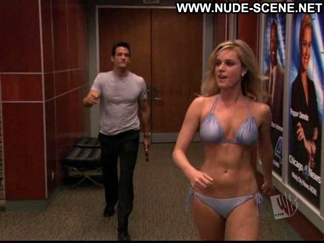 Rebecca Romijn Nude Sexy Scene Pepper Dennis Office Bathroom
