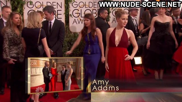 Amy Adams Nude Sexy Scene Golden Globe Awards 2014 Blonde