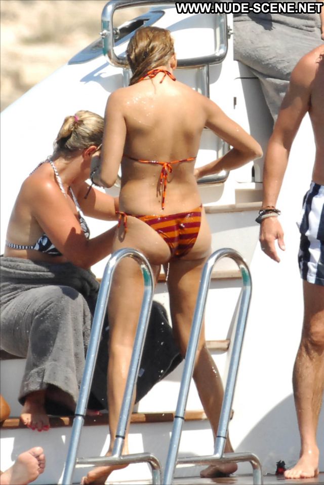 Paulina Rubio Nude Sexy Scene Yacht Mexican Latina Bikini