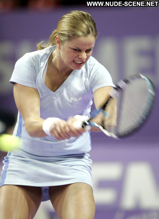 Kim Clijsters Tennis Uniform Panties Blonde Female Horny Hot