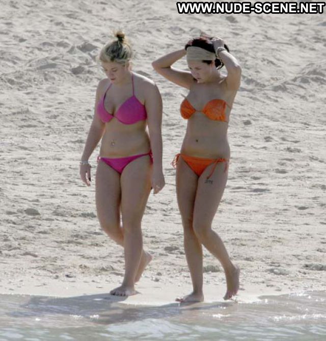 Lacey Turner Chubby Beach Bikini Brunette Posing Hot Female