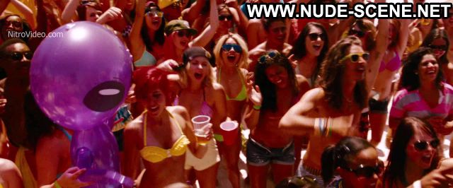 Ashley Benson Nude Sexy Scene Spring Breakers Party Pool Hot