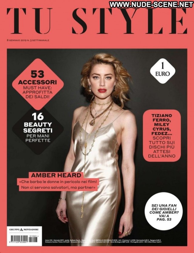 Amber Heard Style Magazine Beautiful Posing Hot Babe Magazine