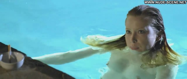 Emma Booth Swerve Big Tits Pool Breasts Swimsuit Celebrity