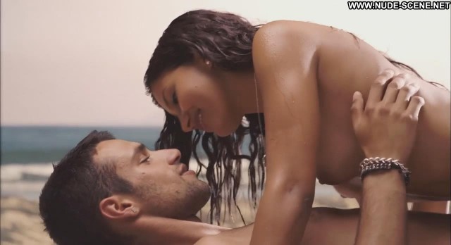 Mariam Bachir El Nino Breasts Topless Beach Celebrity Big Tits