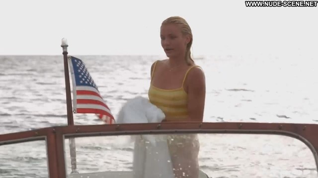 Cameron Diaz Head Above Water Stunning Athletic Slender Babe
