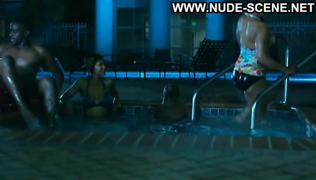 Meagan Good 35 And Ticking Pool Ebony Bikini Horny Female