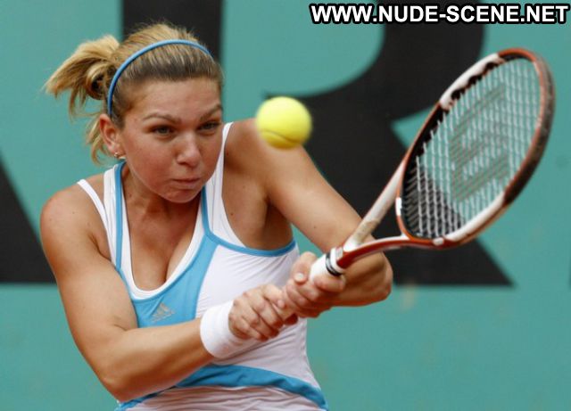 Simona Halep Tennis Uniform Big Tits Blonde Cute Gorgeous