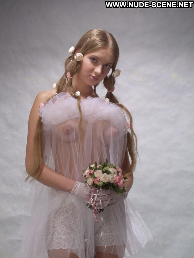 Julia Kova Bride Puffy Nipples Showing Pussy Uniform Blonde Nude Scene