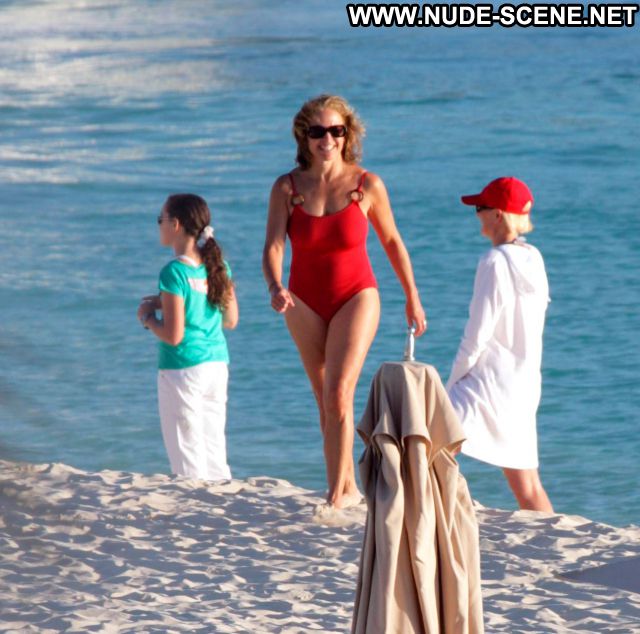Katie Couric Swimsuit Milf Beach Gorgeous Blonde Beautiful