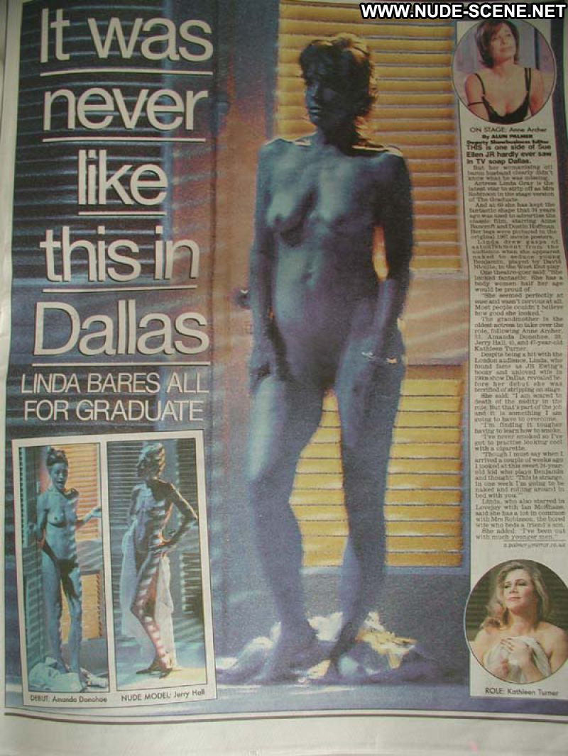 Linda Gray Nude Celebrity Posing Hot Nude Scene Babe Celebrity Cute Tits Sh...