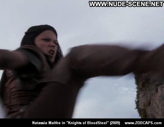 Natassia Malthe Knights Of Bloodsteel Celebrity Nude Scene Posing Hot