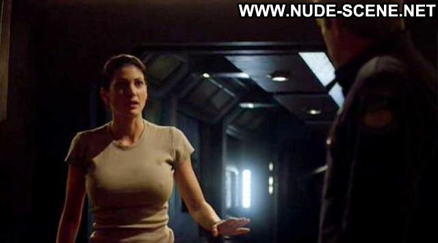 Julia Anderson Stargate Universe Posing Hot Sexy Scene Nude Scene