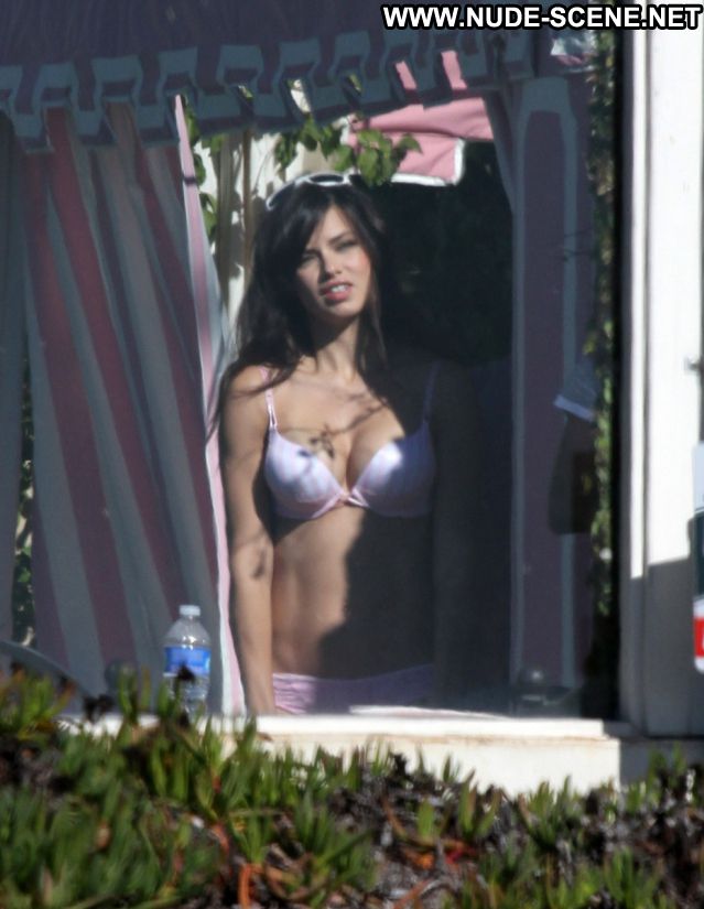 Adriana Lima No Source Latina Lingerie Posing Hot Celebrity Nude