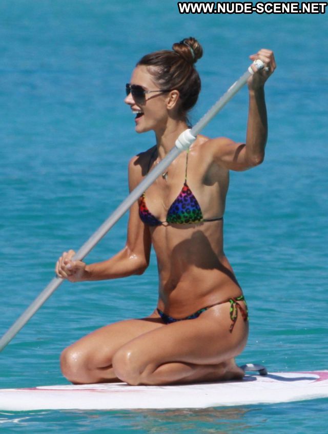 Alessandra Ambrosio No Source Bikini Celebrity Posing Hot Brazil