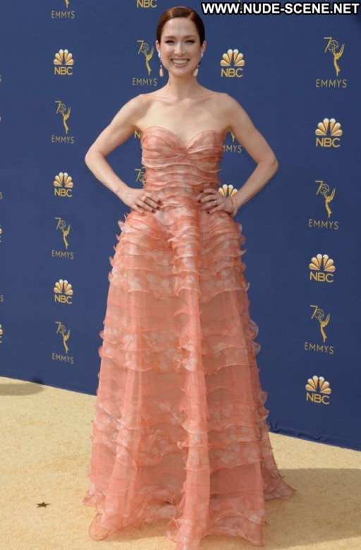 Ellie Kemper Awards Celebrity Babe Straight Posing Hot Beautiful Paparazzi