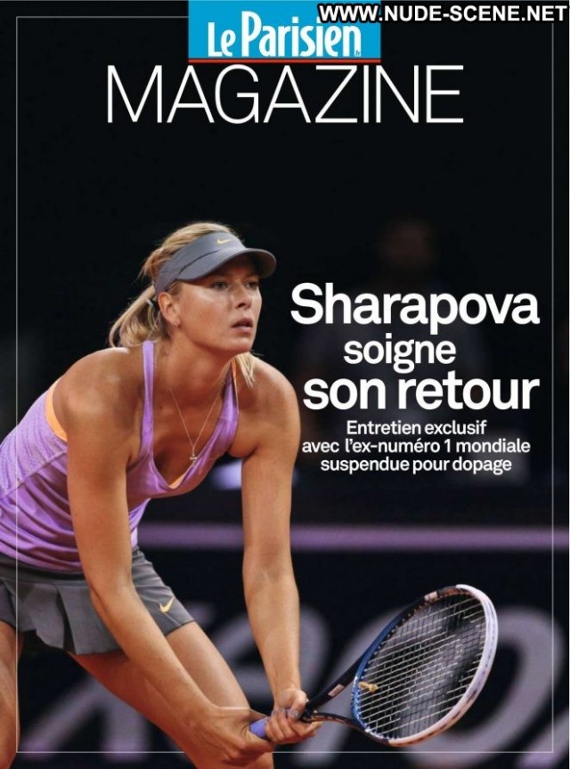 Maria Sharapova No Source Magazine Posing Hot Paparazzi Babe Paris