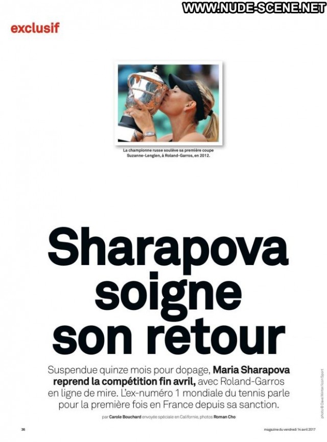 Maria Sharapova No Source Magazine Babe Beautiful Celebrity Paris
