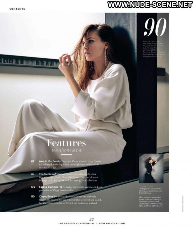 Hilary Swank Los Angeles  Beautiful Paparazzi Magazine Posing Hot