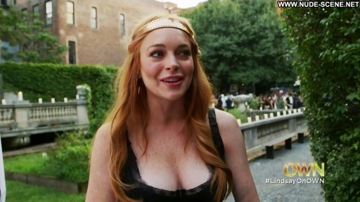 Lindsay Lohan Celebrity Public Straight