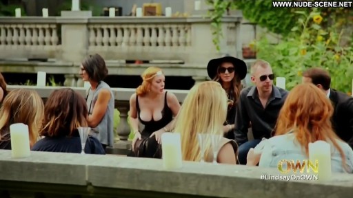 Lindsay Lohan Celebrity Public Straight