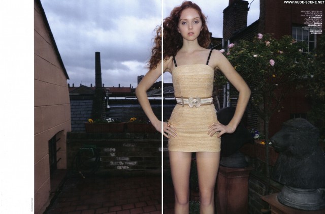 Lily Cole Marie Claire Itn March 2010 Posing Hot Celebrity