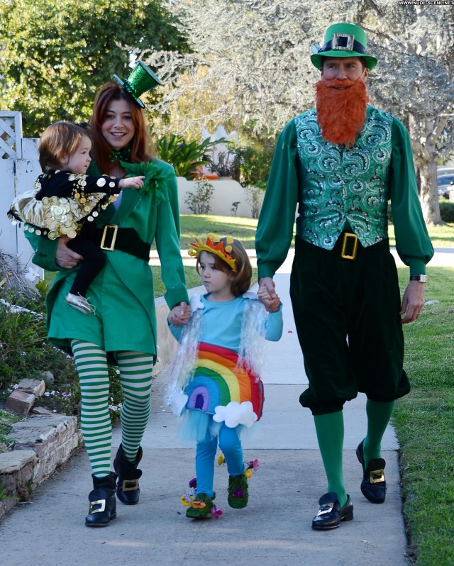 Alyson Hannigan Los Angeles Halloween Beautiful Celebrity Los Angeles