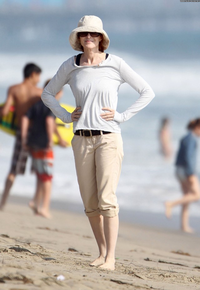 Marcia Cross The Beach In Malibu Celebrity Posing Hot Beach Beautiful