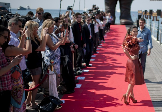 Salma Hayek Cannes Film Festival High Resolution Posing Hot Beautiful