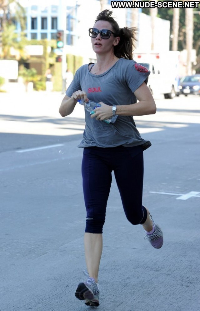 Jennifer Garner No Source Jogging Celebrity Babe Posing Hot Beautiful