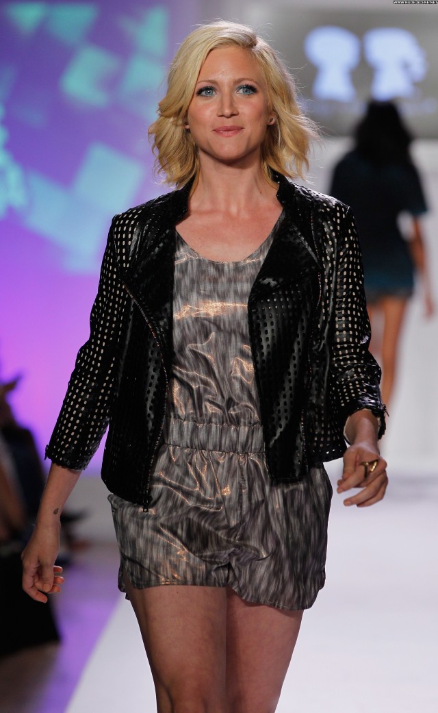 Brittany Snow Fashion Show Fashion Beautiful High Resolution Posing