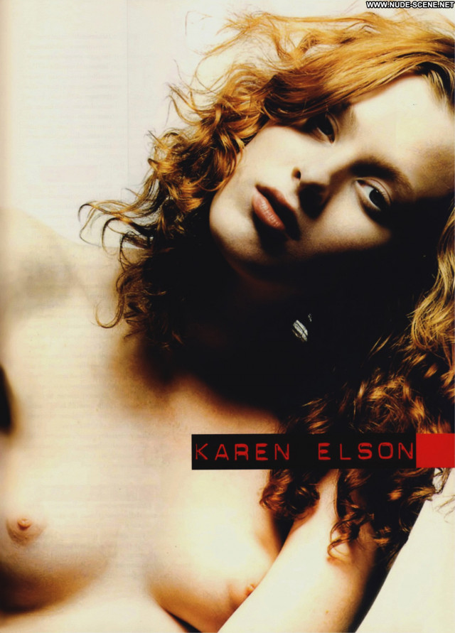 Karen Elson Boss Magazine Dec Scans Posing Hot Celebrity