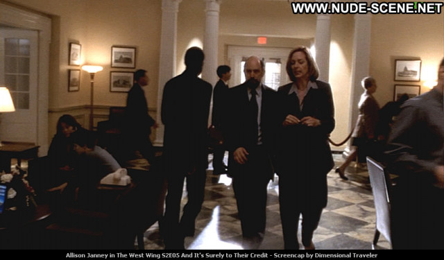 Allison Janney The West Wing Posing Hot Babe Tv Series Beautiful