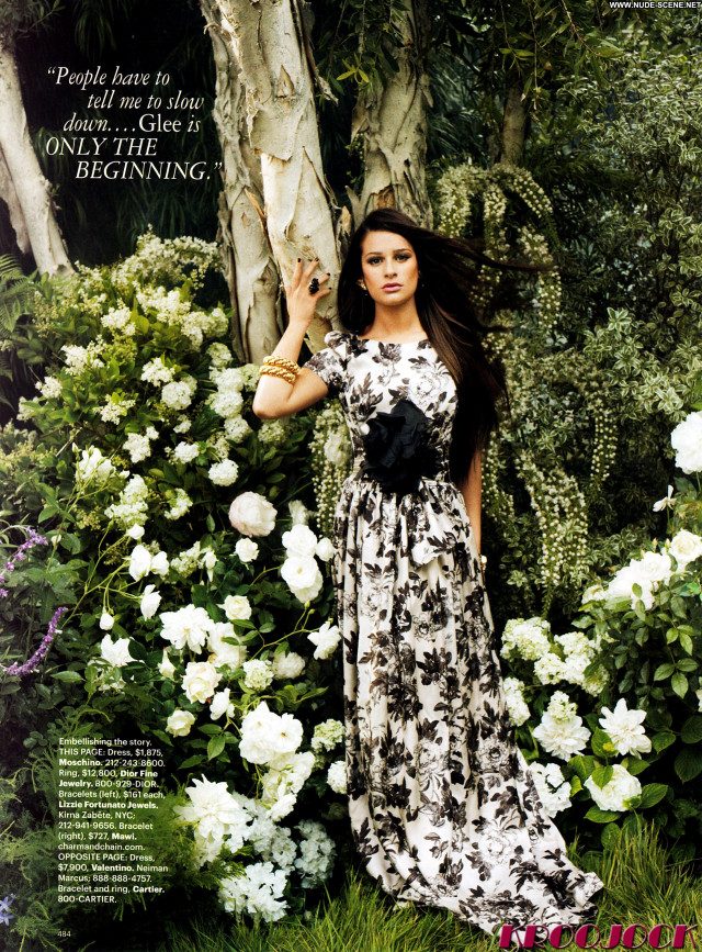 Lea Michele Magazine Beautiful Scans Celebrity Posing Hot Magazine