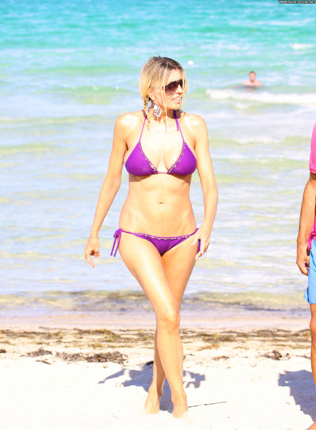 Rita Rusic South Beach Beach Babe Posing Hot Celebrity Bikini