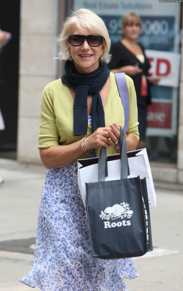 Helen Mirren Shopping Shopping New York Babe Posing Hot Beautiful