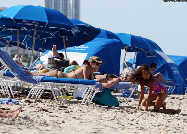 Suzie Ketcham Miami Beach Bikini Babe Celebrity High Resolution Beach