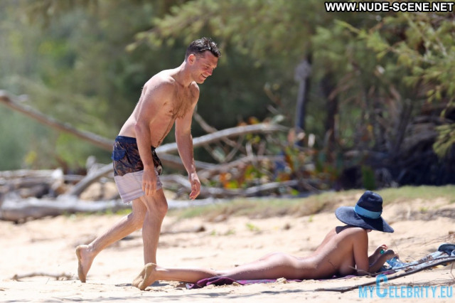 Lara Bingle Topless Photoshoot Beach Nude Topless Posing Hot Swimsuit