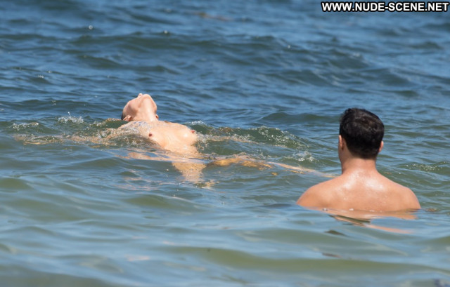 Joanna Krupa The Beach Babe Topless Beautiful Beach Posing Hot