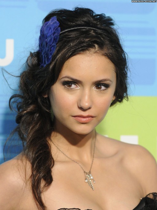 Nina Dobrev Celebrity Posing Hot Babe Straight Beautiful