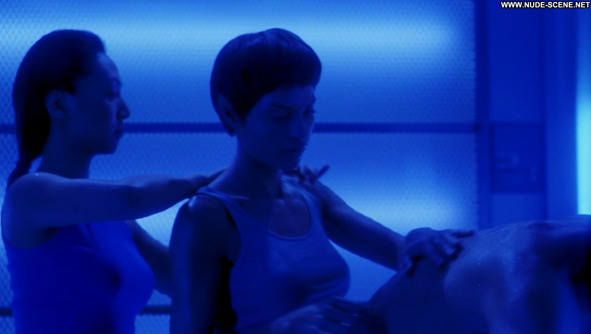 Star Trek Enterprise Jolene Blalock Topless Posing Hot Celebrity Beautiful ...